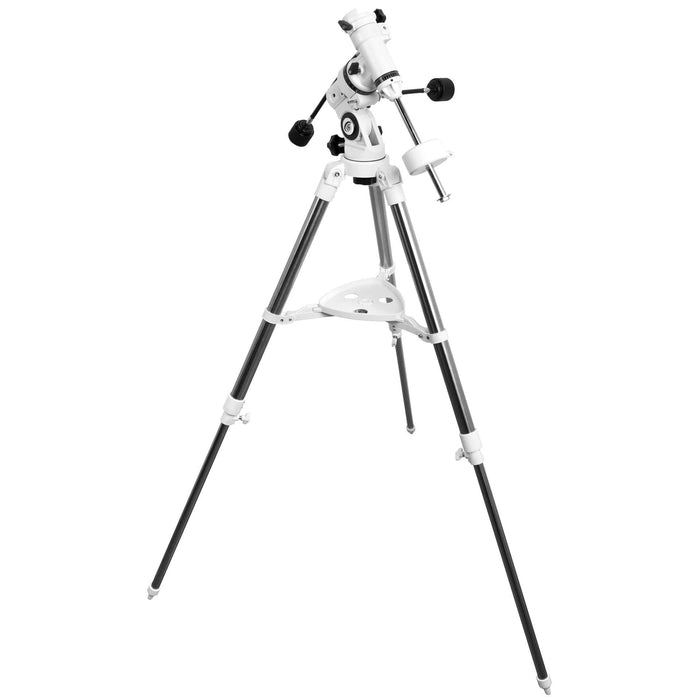 Explore Scientific FirstLight 114mm Newtonian Telescope - Ultimate Bundle Package - with EQ3 Mount and Bonus Accessories Body Tripod