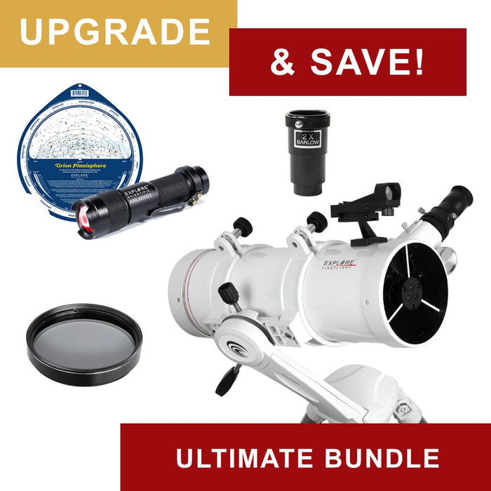 Explore Scientific FirstLight 114mm f/4.3 Newtonian w/ Twilight Nano Mount Ultimate Bundle