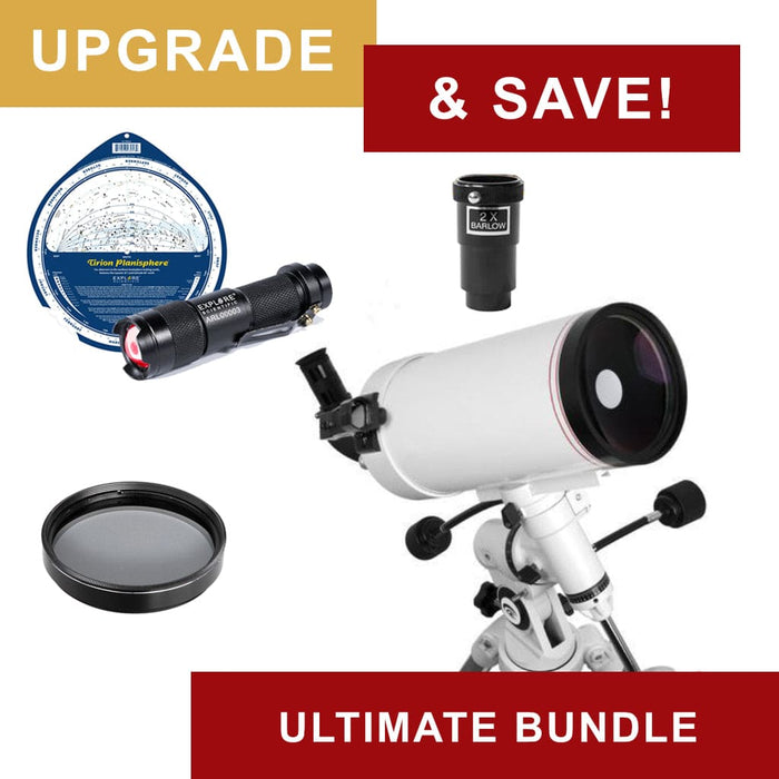 Explore Scientific FirstLight 127mm f/15 Mak-Cassegrain Telescope w/ EQ3 Mount Ultimate Bundle