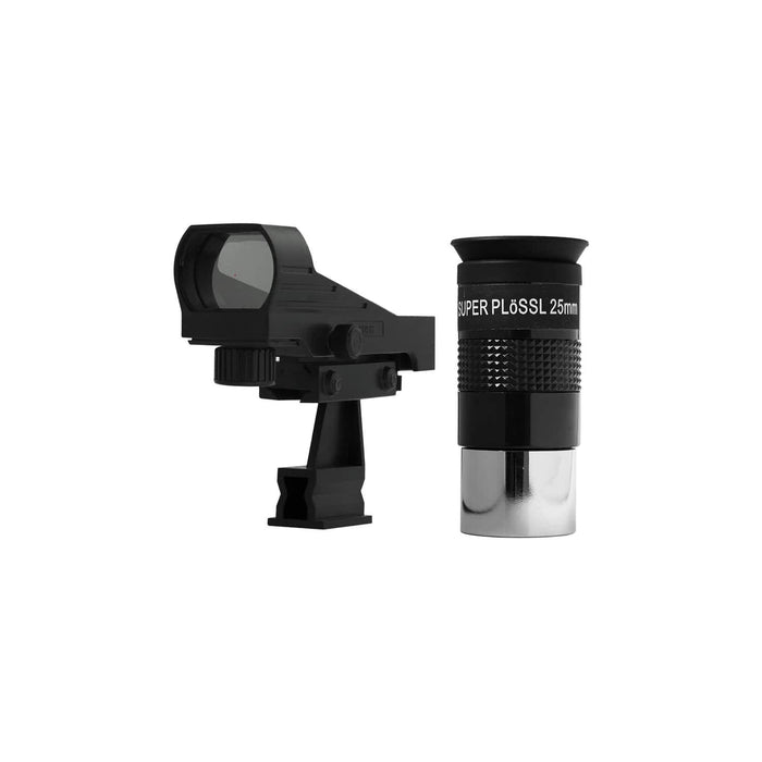 Explore Scientific FirstLight 80mm Carbon Fiber Refractor Telescope OTA with Solar Filter  Red Dot Finder and Eyepiece