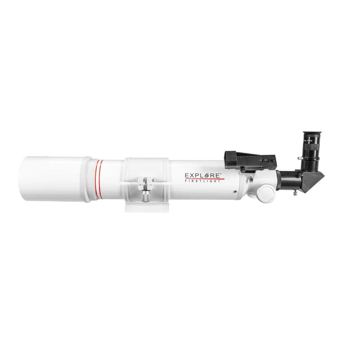 Explore Scientific FirstLight 80mm Refractor and Sidara Nano Alt-Az Mount - FirstLight 80mm f/8 Refractor Optical Tube Horizontal Side View