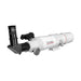 Explore Scientific FirstLight 80mm Refractor and Sidara Nano Alt-Az Mount - White 80mm Refractor Telescope with Focuser and Diagonal Angled View