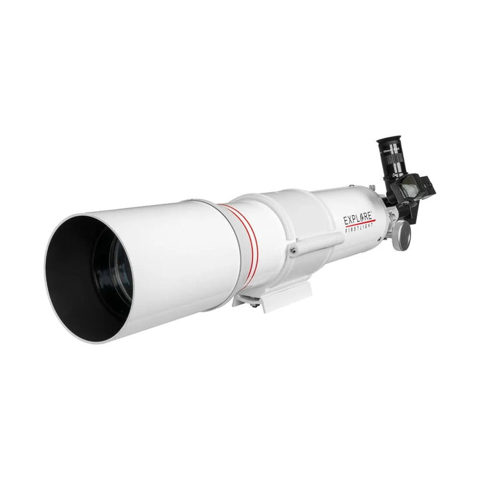 Explore Scientific FirstLight 80mm Refractor and Sidara Nano Alt-Az Mount - White FirstLight 80mm Refractor Optical Tube with Dew Shield and Diagonal