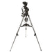 Explore Scientific FirstLight 80mm f/8 Refractor Telescope iEXOS Go-To Mount Tripod Front Profile Body