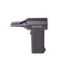 Explore Scientific Hand-Held Electric Air Duster - Black Portable Rechargeable Air Duster with Attached Narrow Nozzle, Side View