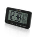 Explore Scientific Large Display Radio Controlled Alarm Clock in Black