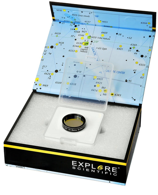 Explore Scientific Nebula Filter H-Beta 1.25-inch with Box