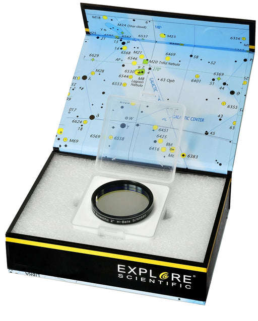 Explore Scientific Nebula Filter H-Beta 2.0-inch with Box