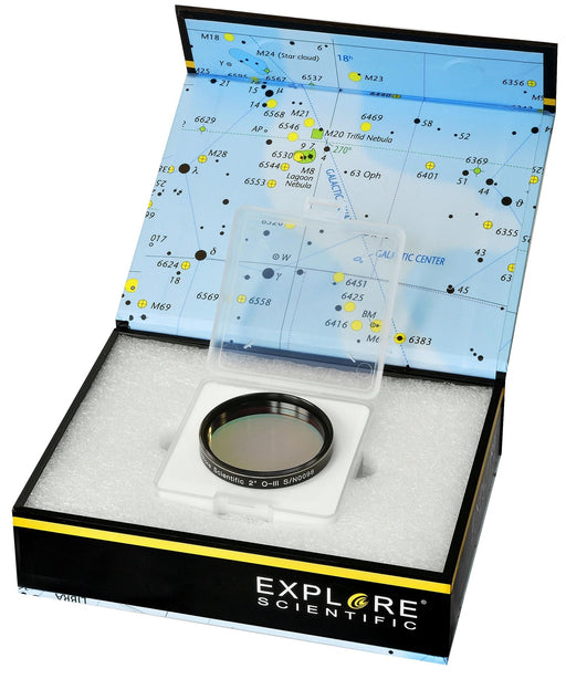 Explore Scientific Nebula Filter Oxygen III 2.0-inch with Box