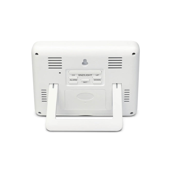 Explore Scientific Radio Weather Station with Temperature and Humidity Back Profile of the Body