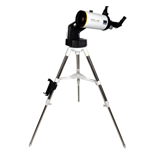 Explore Scientific Sidara 127mm Mak-Cassegrain Telescope and Pro GoTo Mount with SkyAssist - Body Front View Profile