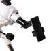 Explore Scientific Sidara Essential 102 Refractor Telescope with Alt-Az Mount & SkyAssist - Smartphone Holder Mounted Close-Up