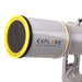 Explore Scientific Sidara Essential 102 Refractor Telescope with Alt-Az Mount & SkyAssist - Solar Filter Mounted on Telescope