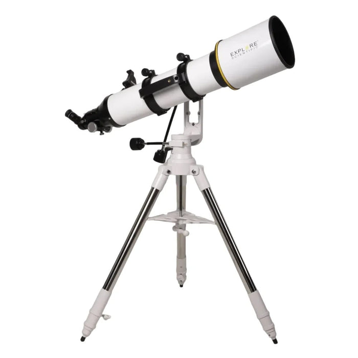 Explore Scientific Sidara Plus 127 Refractor Telescope with Alt-Az Mount & SkyAssist - Full Front Side View