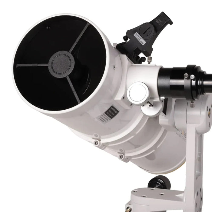 Explore Scientific Sidara Plus 150 Refractor Telescope with Alt-Az Mount & SkyAssist - Open Optical Tube and Focuser Close-Up