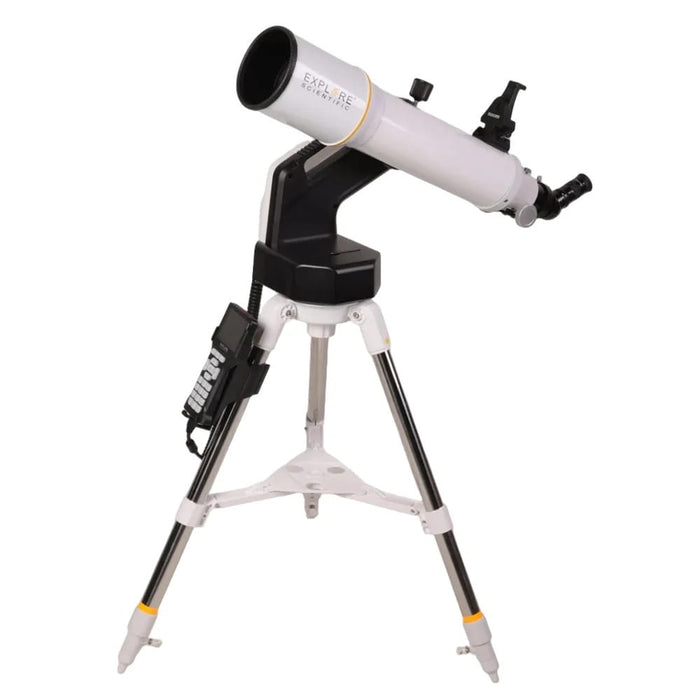 Explore Scientific Sidara Pro 102 Refractor Telescope with GoTo Mount & SkyAssist - Left Side View