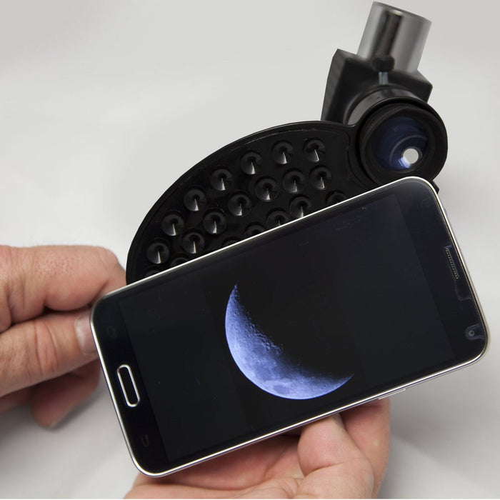 Explore Scientific Smartphone Adapter for National Geographic CF700SM f/10 70mm Refractor Telescope - Ultimate Bundle Package and Bonus Accessories