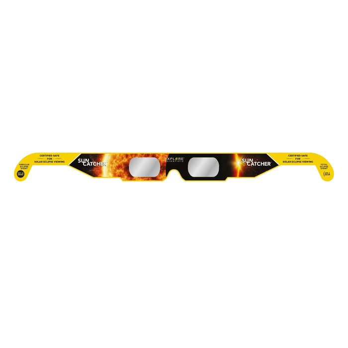 Explore Scientific Sun Catcher Solar Eclipse Glasses Body Stretched 2nd Design