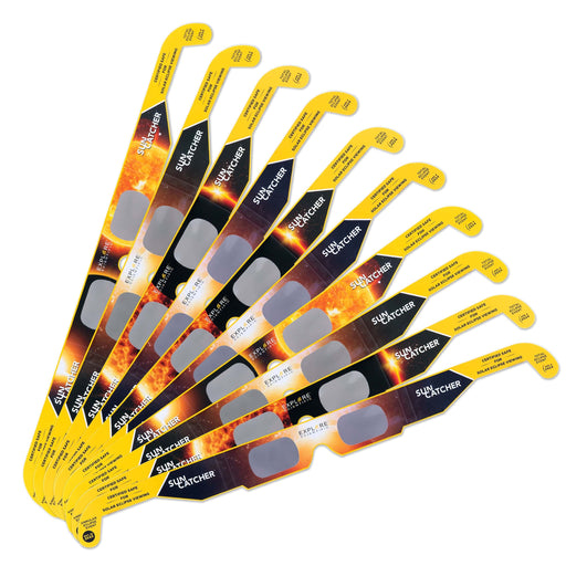 Explore Scientific Sun Catcher Solar Eclipse Glasses in 10-Pack Assortment