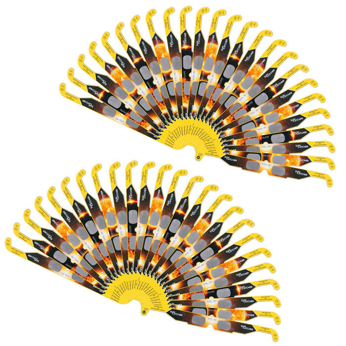 Explore Scientific Sun Catcher Solar Eclipse Glasses in 50-Pack Assortment
