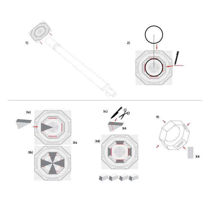 Explore Scientific Sun Catcher Variable Large Aperture Solar Filter Diagram1