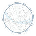 Explore Scientific Tirion Double-Sided Multi-Latitude Planisphere Inner South Part with Astro R-Lite