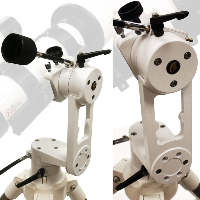 Explore Scientific Twilight I Adjustable Angle Alt-Azimuth Mount Holding Imaginary Telescope
