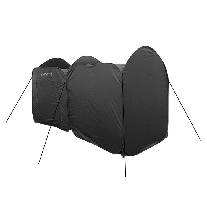 Explore Scientific Two-Room Pop-Up Observatory Tent with Extension Tent and Closed Door Flap