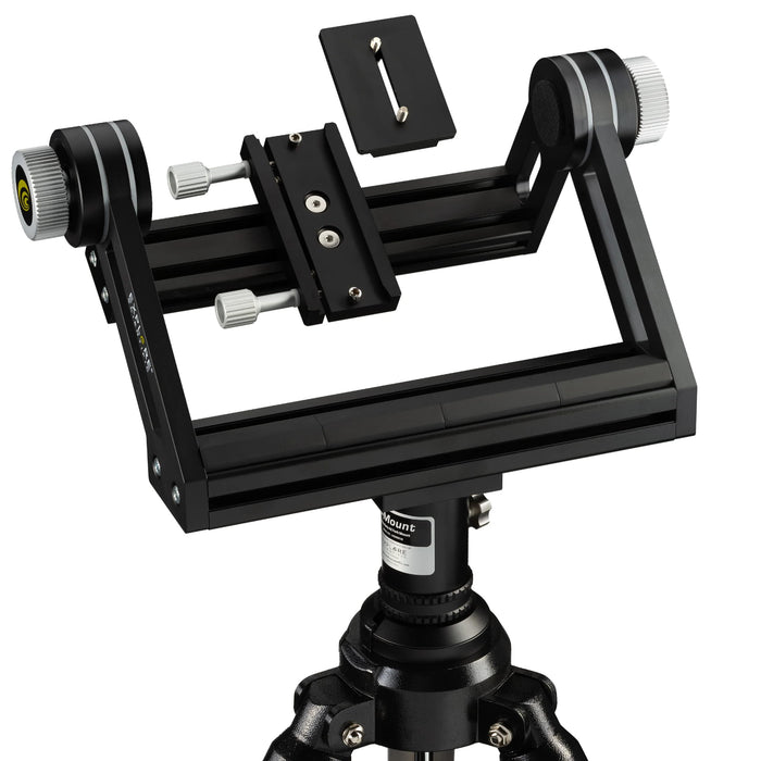 Explore Scientific U-Mount and Tripod for BT 150 Binocular - Body Standing