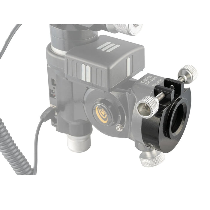 Explore Scientific iEXOS-100 Azimuth Adjuster Adapter Attached to iEXOS-100