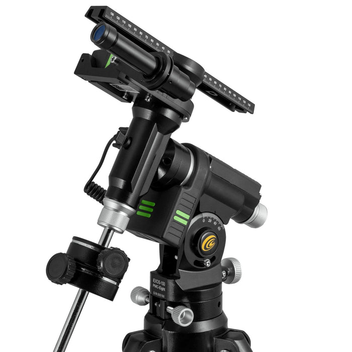 Explore Scientific iEXOS-100 HD PMC-Eight Equatorial Tracker System Left Side Profile of Body  