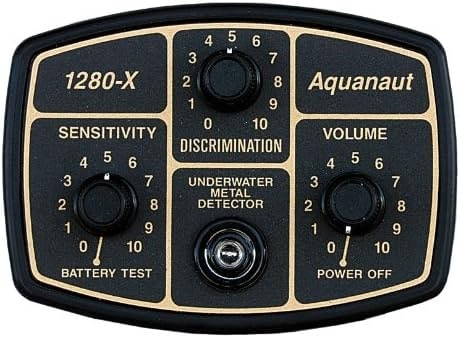 Fisher 1280-X Underwater Metal Detector with 8-Inch Search Coil Control Housing