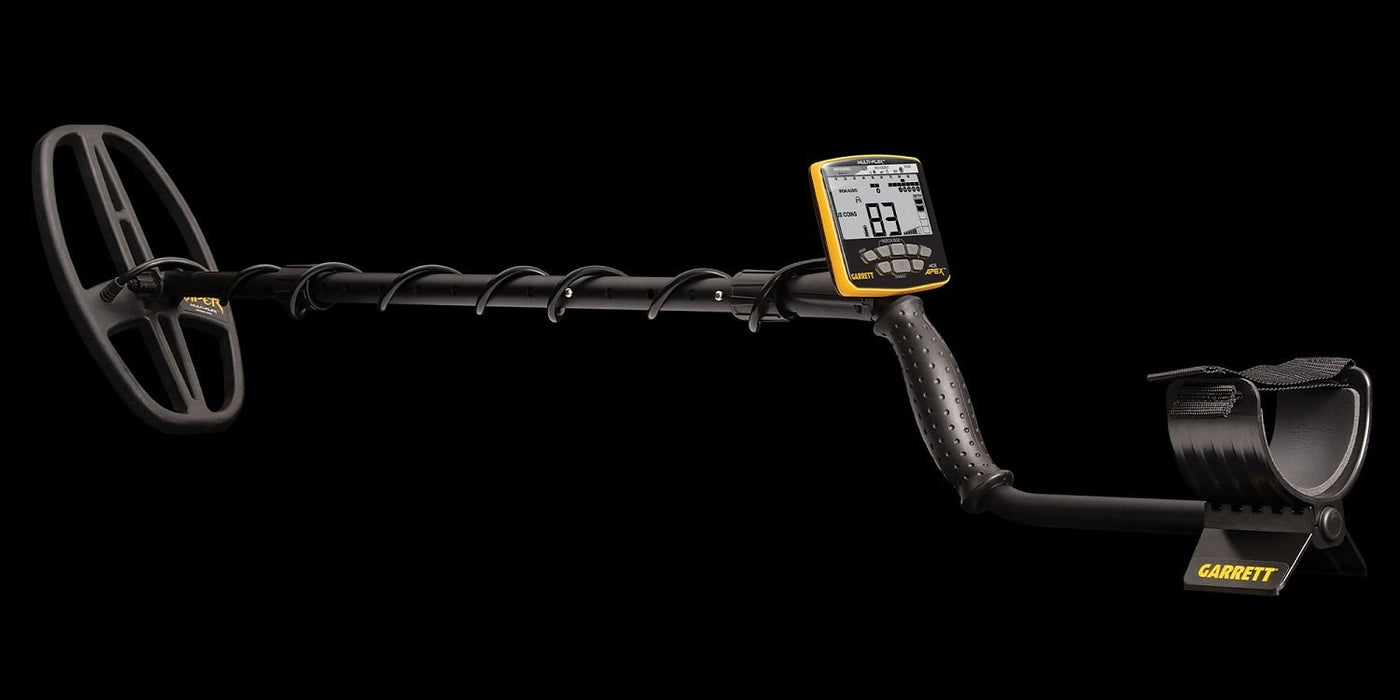 Garrett Ace Apex Metal Detector with Wireless Headphones Body