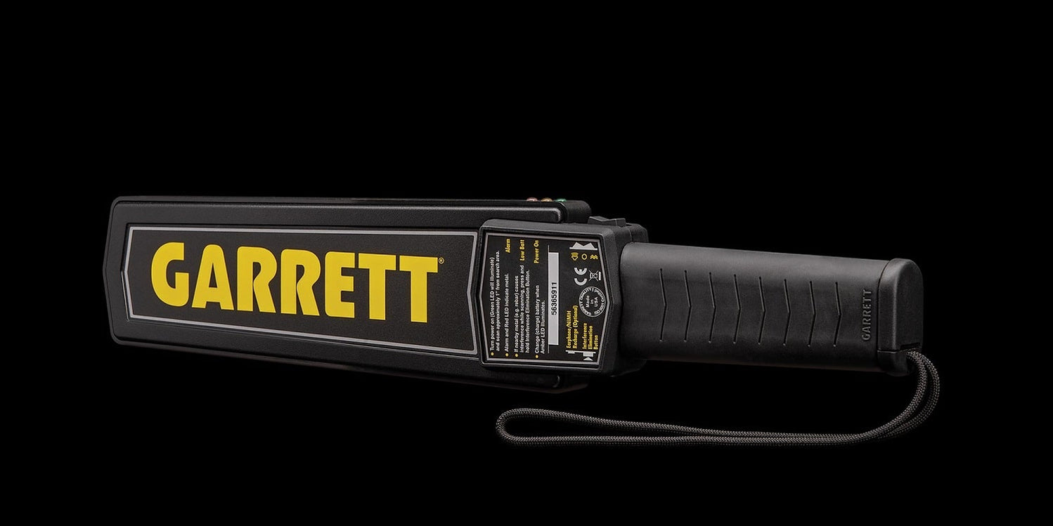 Garrett Super Scanner V Hand-Held Security Metal Detector - 1165190 ...