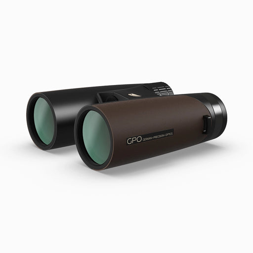 German Precision Optics Passion ED 10×42mm Binoculars Dark Brown Earth