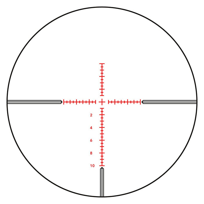 German Precision Optics GPOTAC 6x 4.5-27x50mm Illuminated Riflescope LRi Pro Reticle