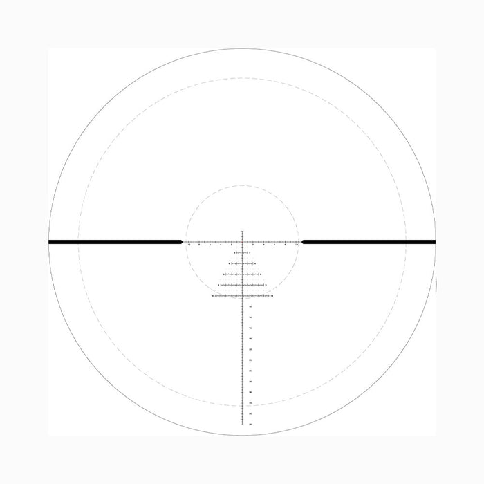 German Precision Optics GPOTAC 6x 4.5-27x50mm Illuminated Riflescope PLRi Reticle