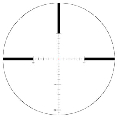 German Precision Optics GPO Centuri 2.5-15x44i-mm Illuminated Riflescope MOAi Reticle
