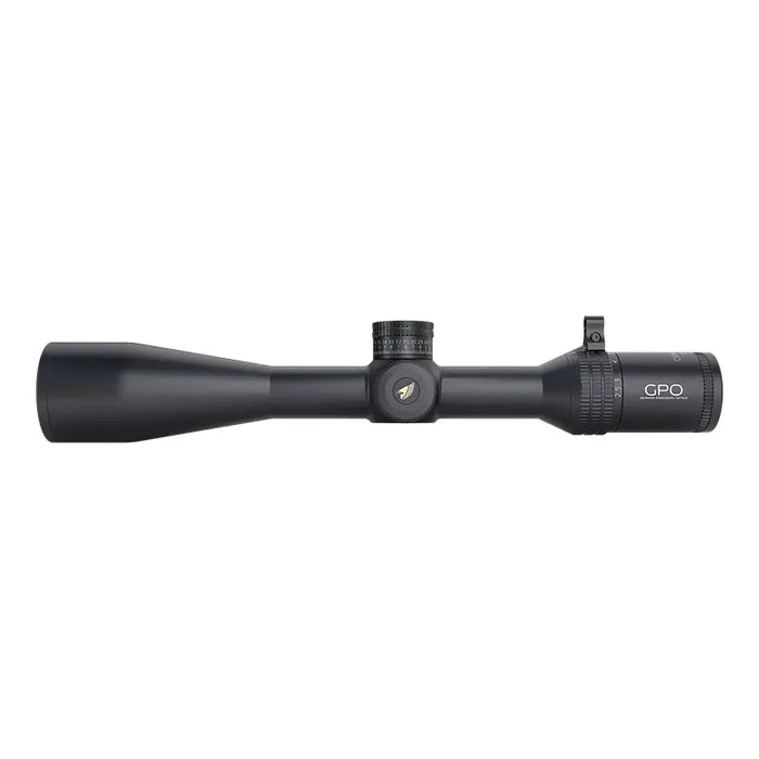 German Precision Optics GPO Centuri 2.5-15x50i-mm - Illuminated Riflescope Body Side Profile Left