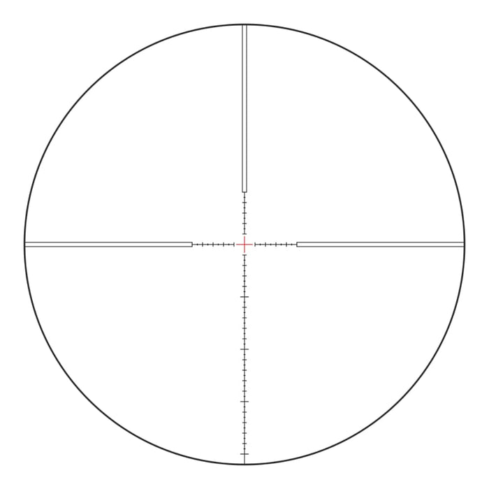 German Precision Optics GPO Centuri 4-16x44i-mm FFP Super Compact Riflescope MIL-FFP Reticle