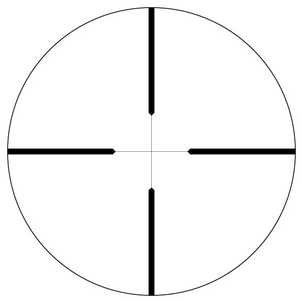 German Precision Optics GPO Passion 3x 3-9×42mm Riflescope Plex Reticle