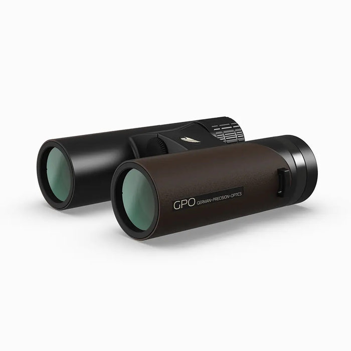 German Precision Optics GPO Passion ED 8×32mm Binoculars Dark Brown Earth