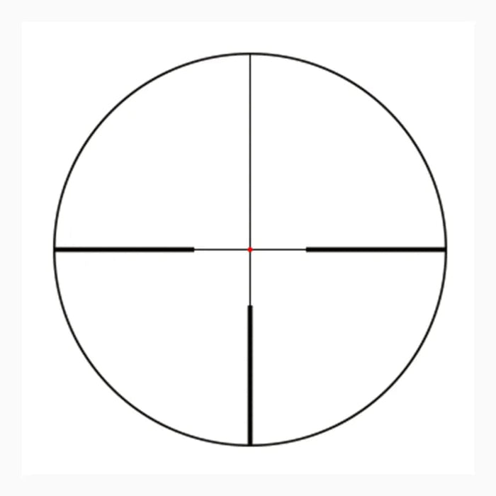 German Precision Optics GPO Spectra 6X 1-6x24i-mm Illuminated Riflescope G4i Reticle