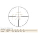 German Precision Optics GPO Spectra 6X 1-6x24i-mm Illuminated Riflescope G4i Reticle Diagram