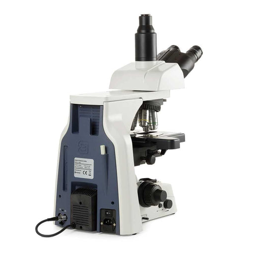 Globe Scientific Euromex Delphi-X Observer For Anatomopathology, Trinocular Microscope SWF 10x/25mm Eyepiece, Plan PLI - Model #EDX-1053-PLI - Body Back Profile