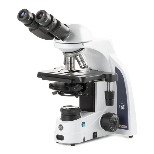 Globe Scientific Euromex iScope Binocular Microscope EWF 10x/22mm Eyepiece, Quintuple Nosepiece w/ Plan Phase - Model #EIS-1152-PLPHI