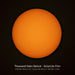 Image Taken Using the Explore Scientific ED80-FCD100 Series Air-Spaced Triplet Refractor Telescope with iEXOS-100-2 Solar Photography Starter Package - Sun