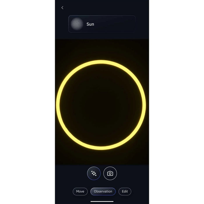 Image Taken using Telescope with Unistellar Odyssey Smart Solar Filter 82mm Eclipse