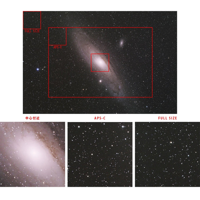 Image Taken with SD103S + SD Flattener HD : M31 Andromeda Galaxy