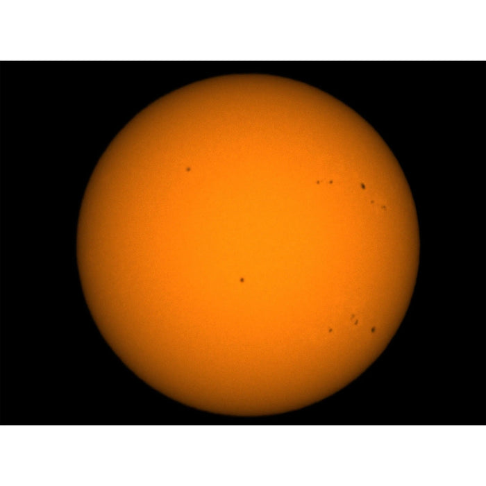 Image of the Sun Taken Using the Unistellar Smart Solar Filter and Solar Mode